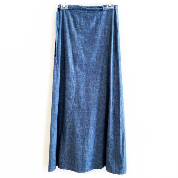 Denim Wrap and Salong Maxi Skirt - Picture 3 of 6